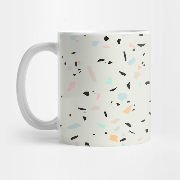 Pastel Terrazzo / Tiny Shapes by matise